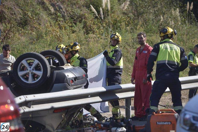 Trágico accidente en Barro (Pontevedra): Persona de 79 años pierde la vida en salida de vía