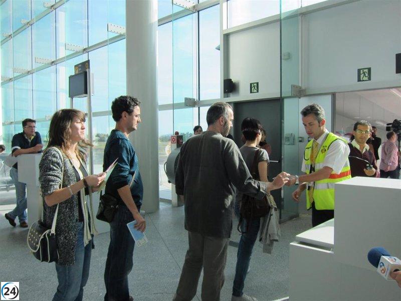 El incremento de viajeros en los aeropuertos gallegos en septiembre fue liderado por A Coruña, con un sólido crecimiento del 17%.