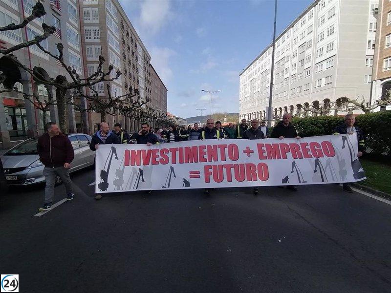 CC OO lidera las elecciones sindicales en Navantia Ferrol, sin embargo, disminuye su influencia al igual que UGT, y ceden tres delegados.