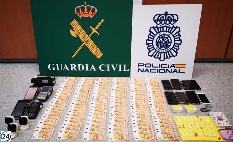 Grupo de individuos arrestados por participar en una red de trata en Pontevedra