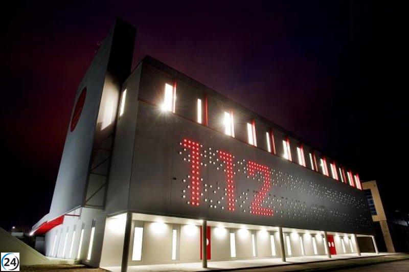 Accidente en Tomiño: Mujer llevada al hospital tras salirse de la vía y caer por un terraplén