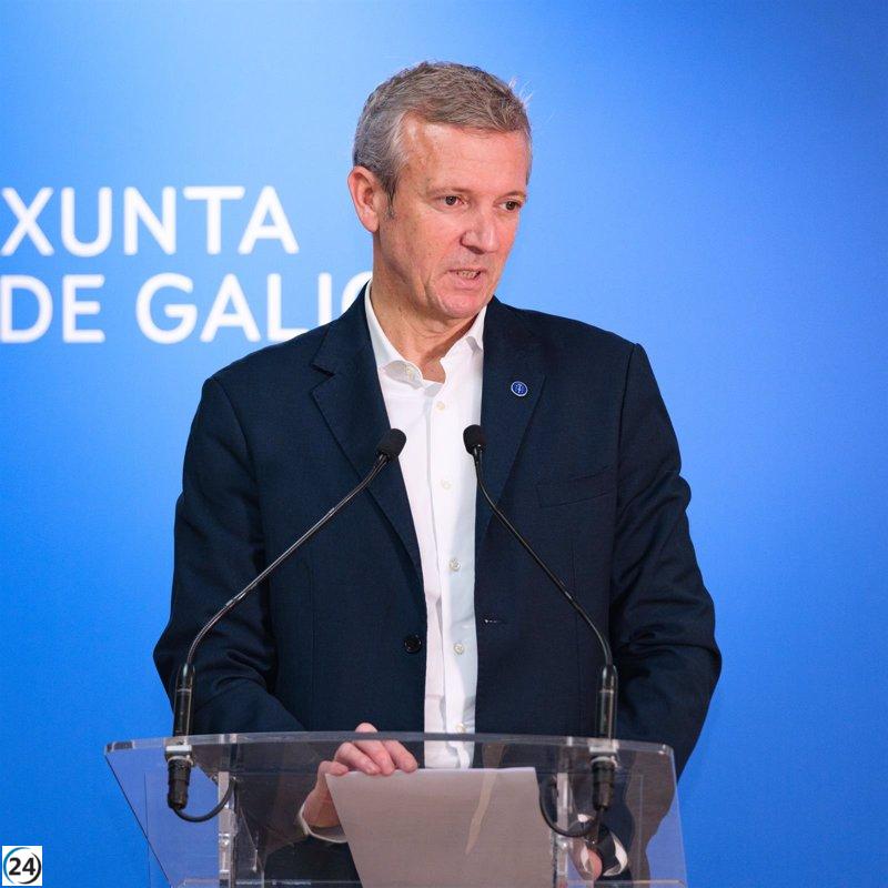 Rueda denuncia la exclusión del hidroducto en Galicia de los fondos UE y promete buscar alternativas.