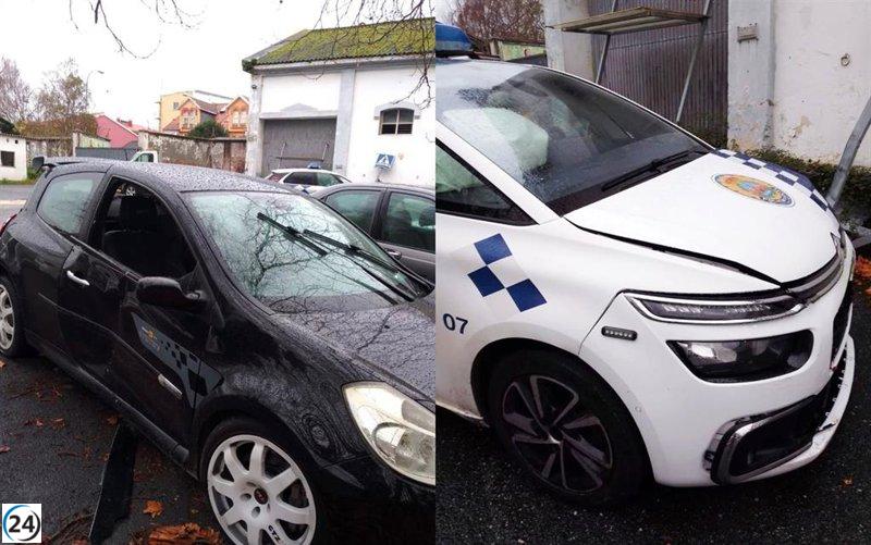 Persecución policial en Ferrol deja dos detenidos y dos agentes heridos