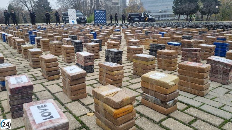 La mayor incautación en Galicia: Descubren 7,5 toneladas de cocaína camufladas en atún congelado en Vigo.