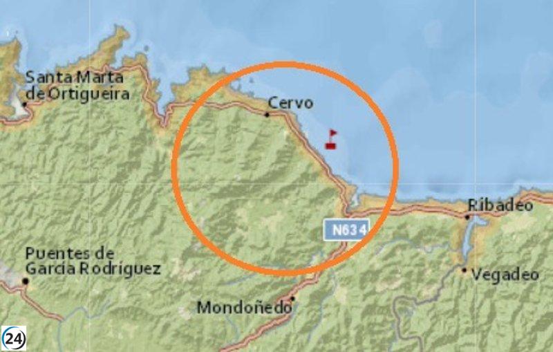 Rescate de pesquero en Burela ante avería en su máquina