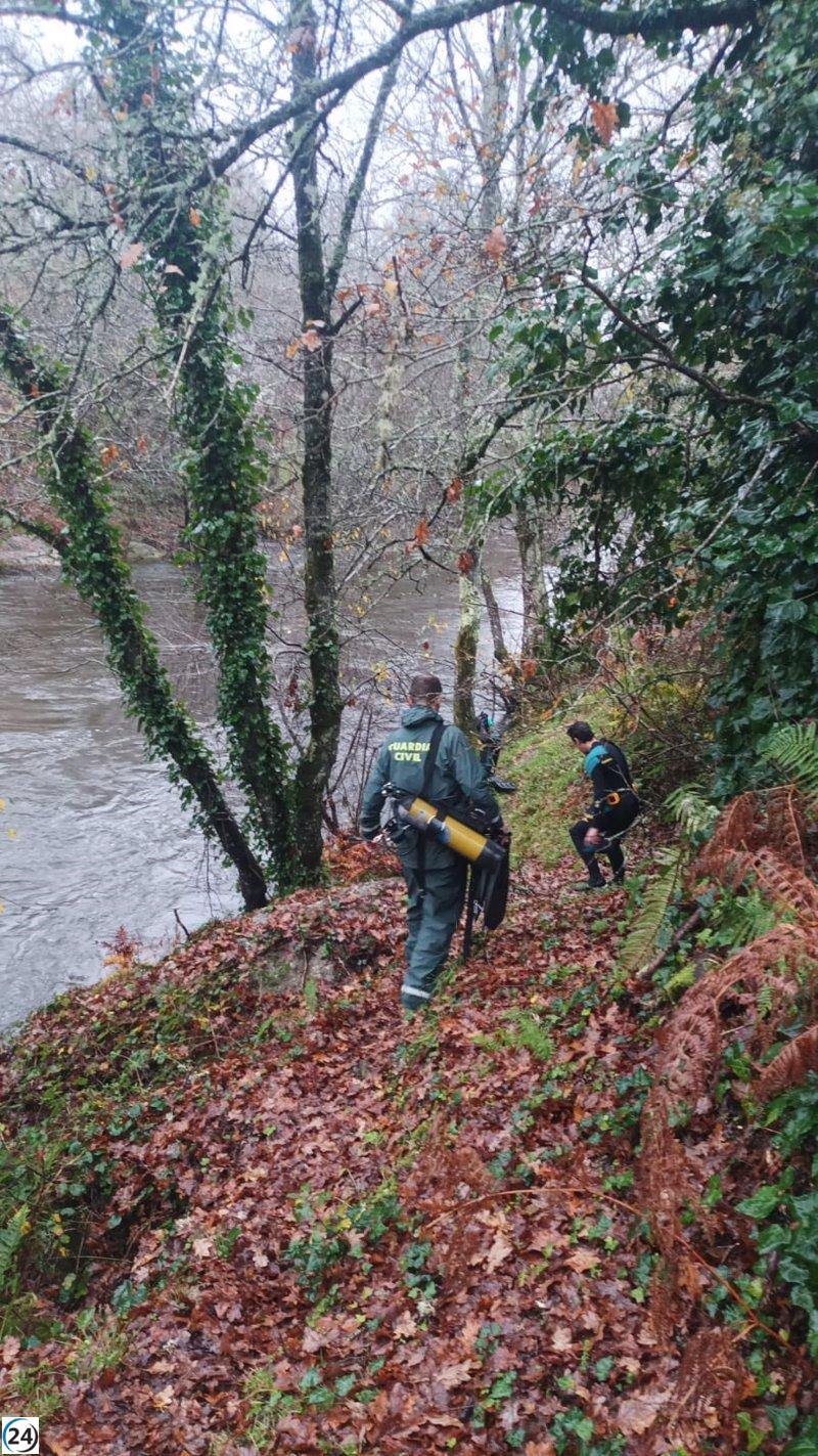 Encuentran cadáver de mujer desaparecida en O Carballiño en el río Arenteiro.