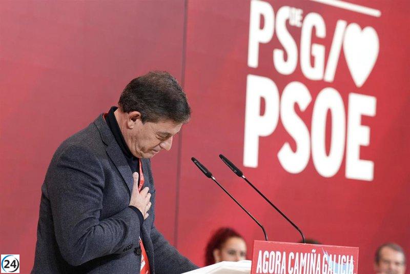 Besteiro (PSdeG), dispuesto a liderar Galicia, reta al PP: