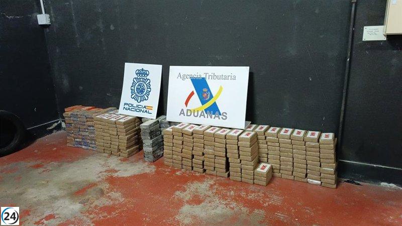 500 kilos de cocaína descubiertos en un contenedor en el Puerto de Vigo