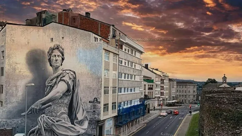 El arte urbano en las calles de Galicia