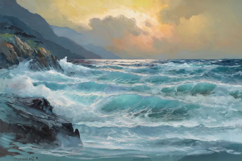 El impacto del mar en la obra de artistas gallegos